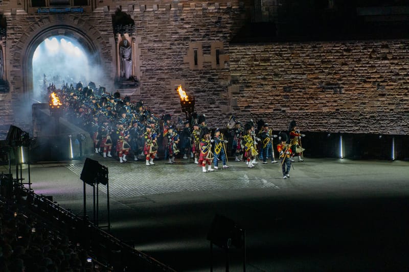 Massed Pipes and Drums