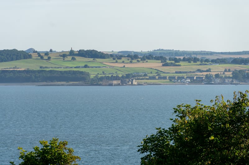 View of Blackness Castle from Inn at Charlestown