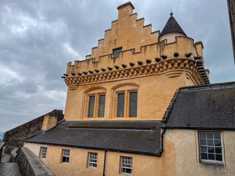 Stirling Castle Palace Exterior